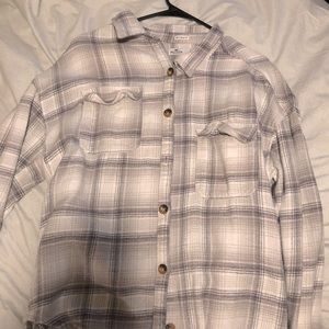 Boyfriend fit hollister flannel